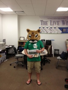 Photo Of MCC Cougar in LiveWire Newsroom