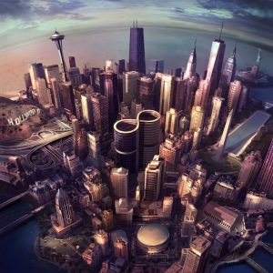 The Foo Fighters album cover, Sonic Highways. Courtesy of Pitchfork.