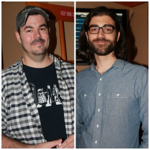 Left: Producer Andrew Gernhard; on the right: director Colin Theys 